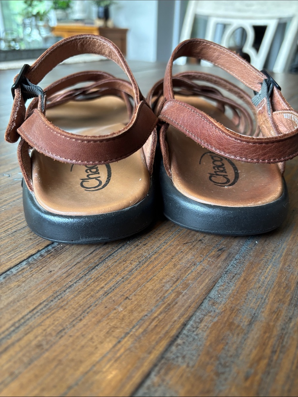 Chaco size 9 medium brown sandals - Picture 4 of 14